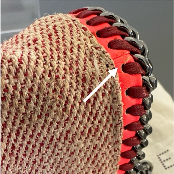 Stella McCartney Falabella Raffia / Wicker Crossbody - Picture 14 of 16